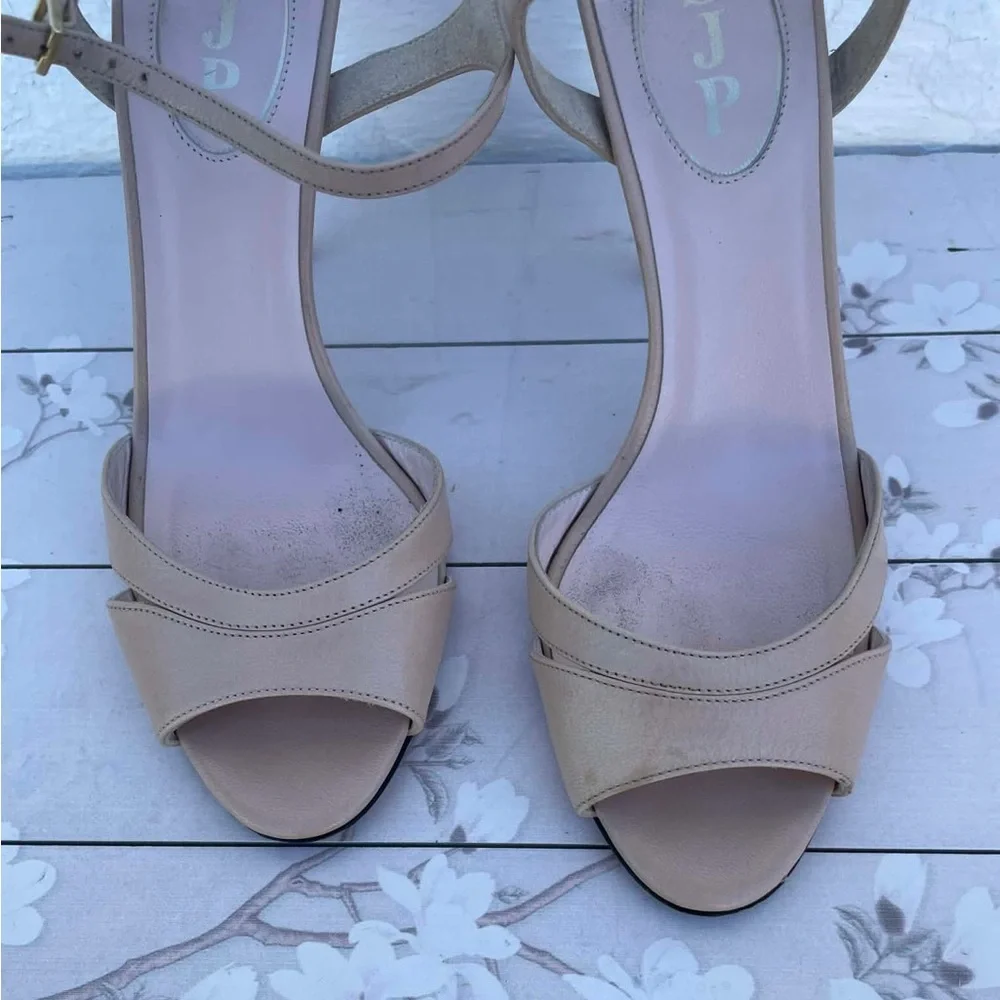 SJP by Sarah Jessica Parker Nude Strappy Heels